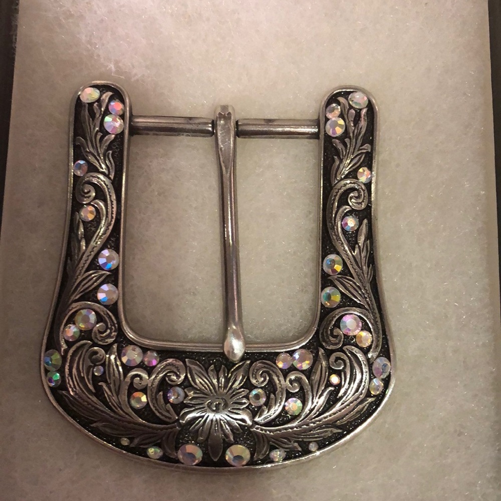 Jeweled Belt Buckle